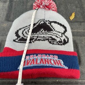 Colorado Avalanche Kids Beanie - Red, Blue, Gray